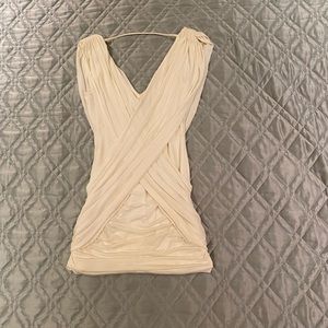 White mini dress